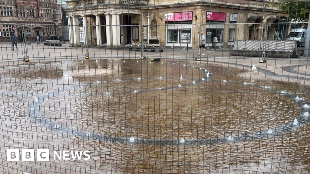 Hull city centre fountains to remain closed over water safety fears