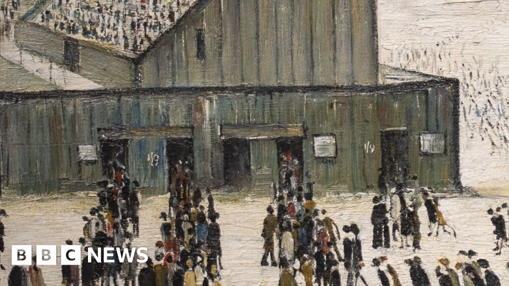 Lowry exhibit lets people walk through Going to the Match painting