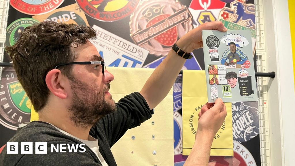 Leeds library fanzines display shows 'heart and soul' of football