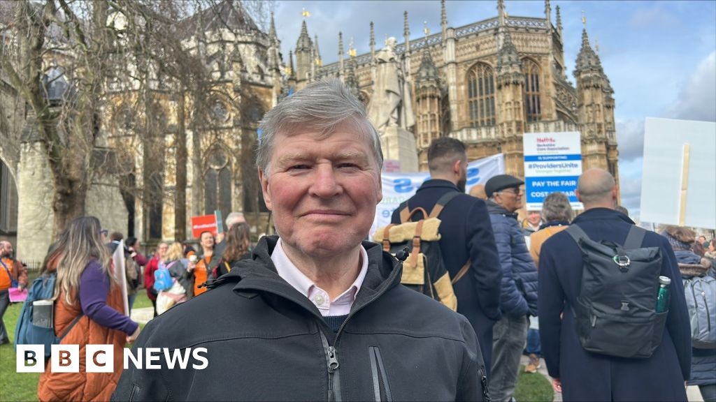 South West care homes bosses join Westminster funding demo