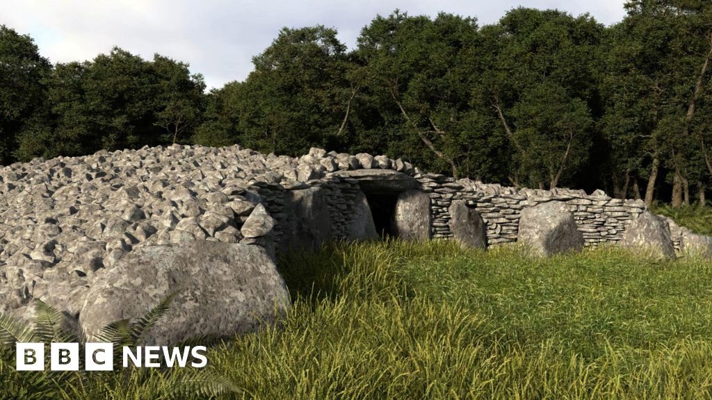 Ancient Galloway cairn brought back to life with 3D model