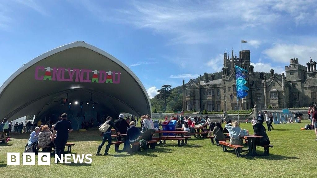 Urdd Eisteddfod 2025 in pictures: Sun, rain and celebration