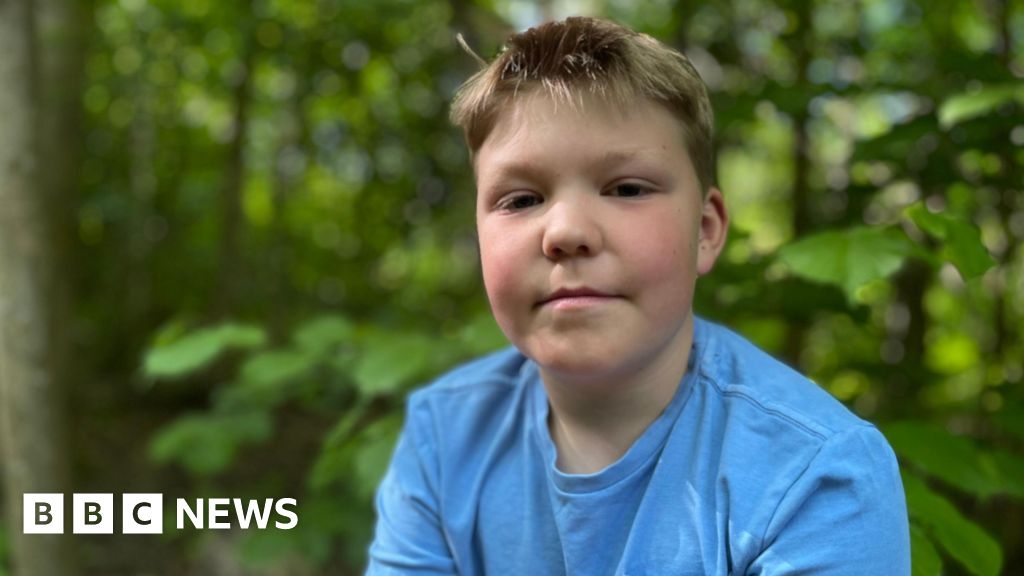 Forest project helping children with their grief