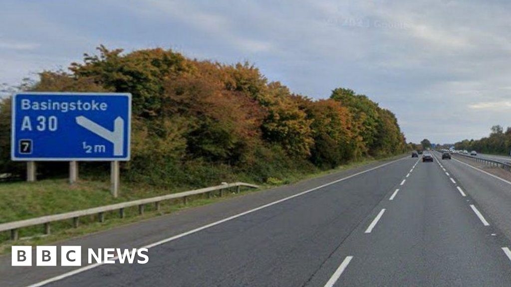 M3 closure near Basingstoke to happen over weekend