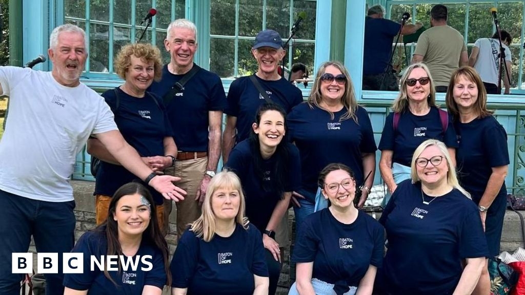 Weston Park baton walk symbol of hope for suicide survivors