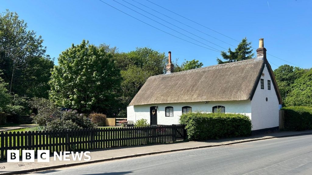 The unique 'rural oasis' village on the banks of the River Mersey