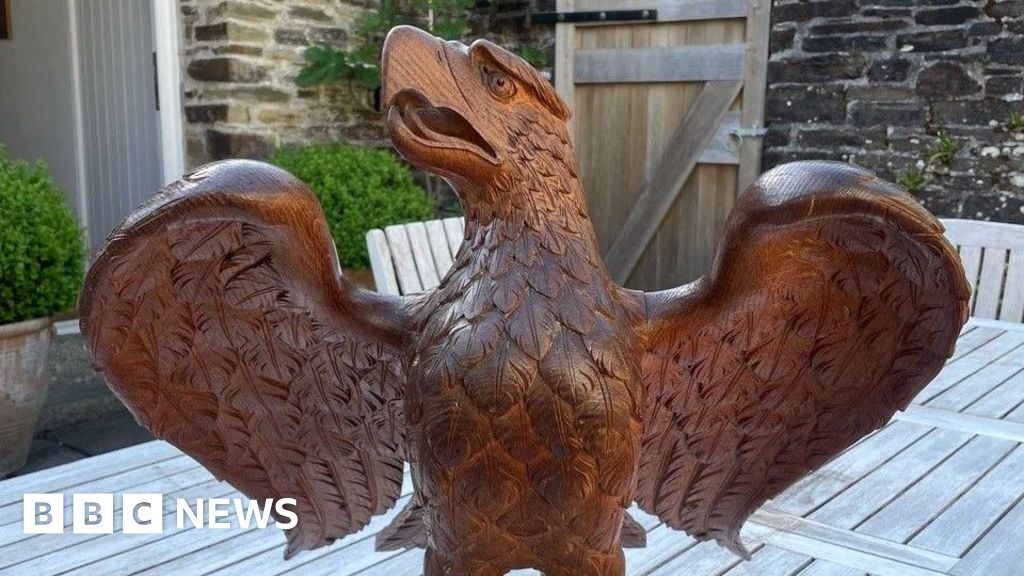 Sawn-off eagle lectern returned after anonymous call