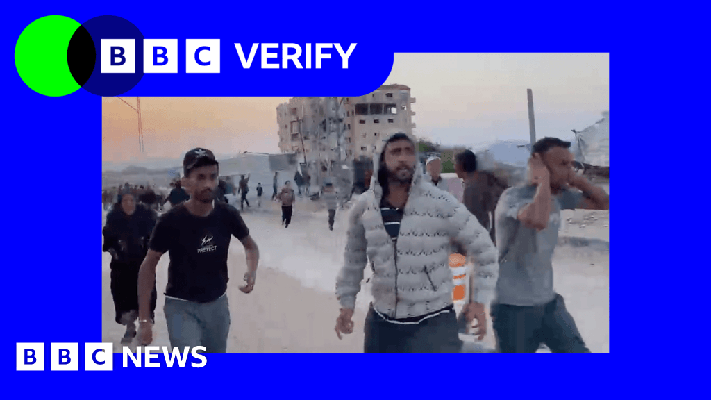 Israeli army admits to Gaza strike after BBC Verify investigation