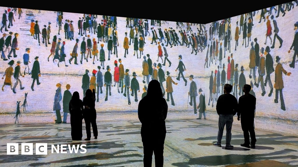 L. S. Lowry: Chance to walk inside celebrated 'Going to the Match' work