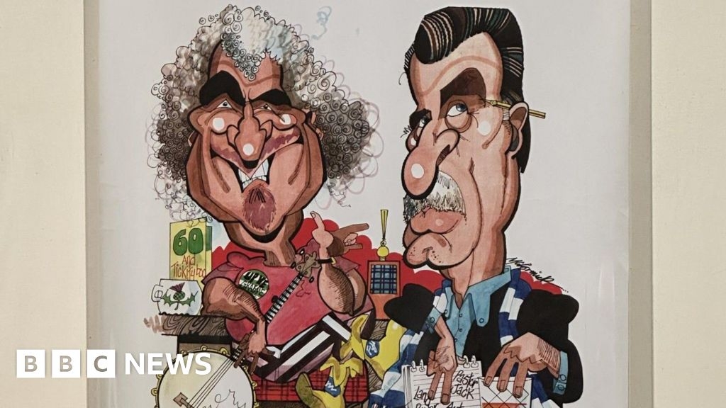 Archive of newspaper artist Malky McCormick saved