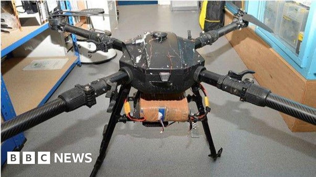 Drone used to smuggle drugs and phones found outside Whitemoor