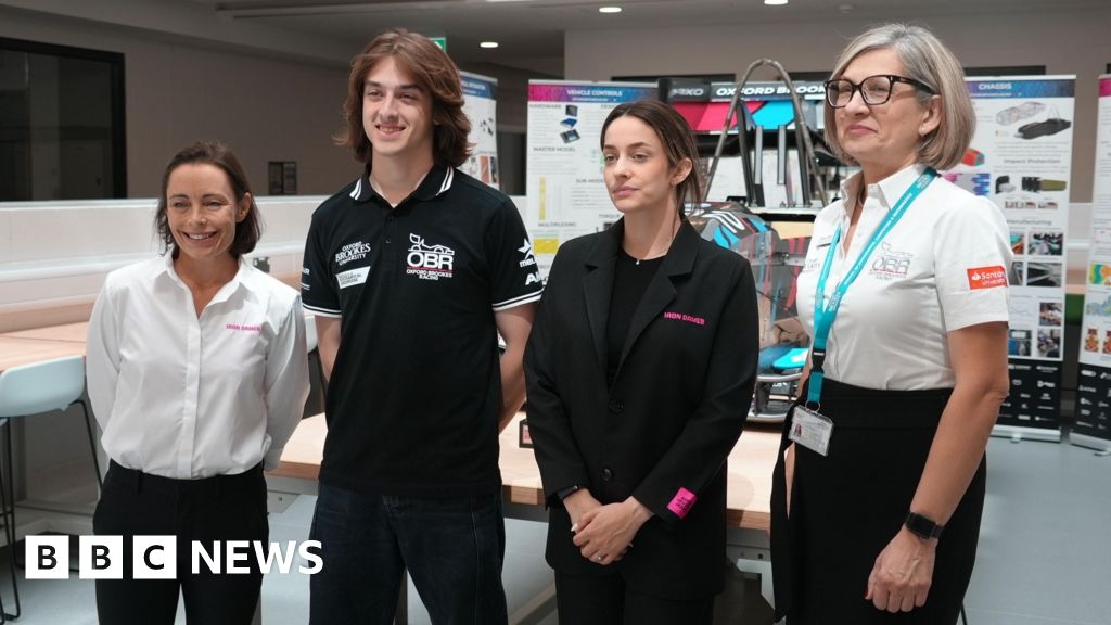 Pupils 'inspired' by female motor racings stars at Oxford Brookes talk