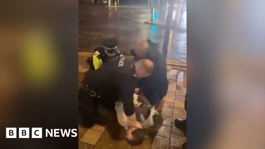Blackpool police standards probe over footage of man's arrest