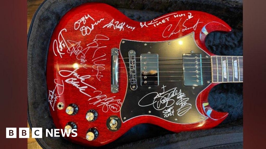 Signed Ozzy Osbourne guitar to be sold at Birmingham charity event