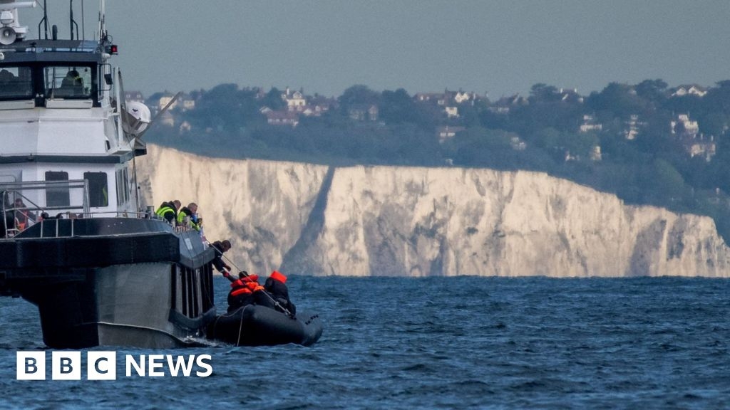 What happens to people who cross the Channel on small boats?