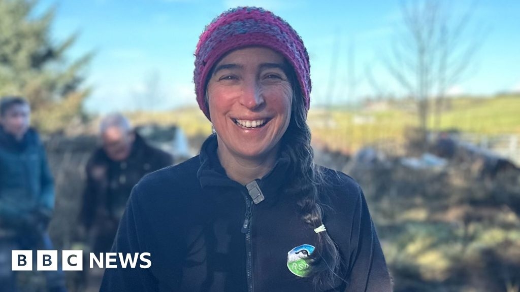 Rathlin Island: RSPB's nettle dig supports rare Corncrakes