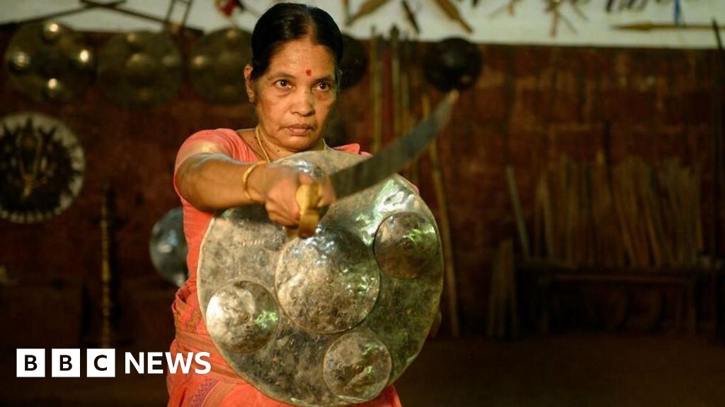 Kerala: India's sword-wielding grandmother still going strong at 82