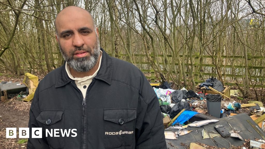 Oldham: 'Fly-tippers blocking road stop me getting to work'
