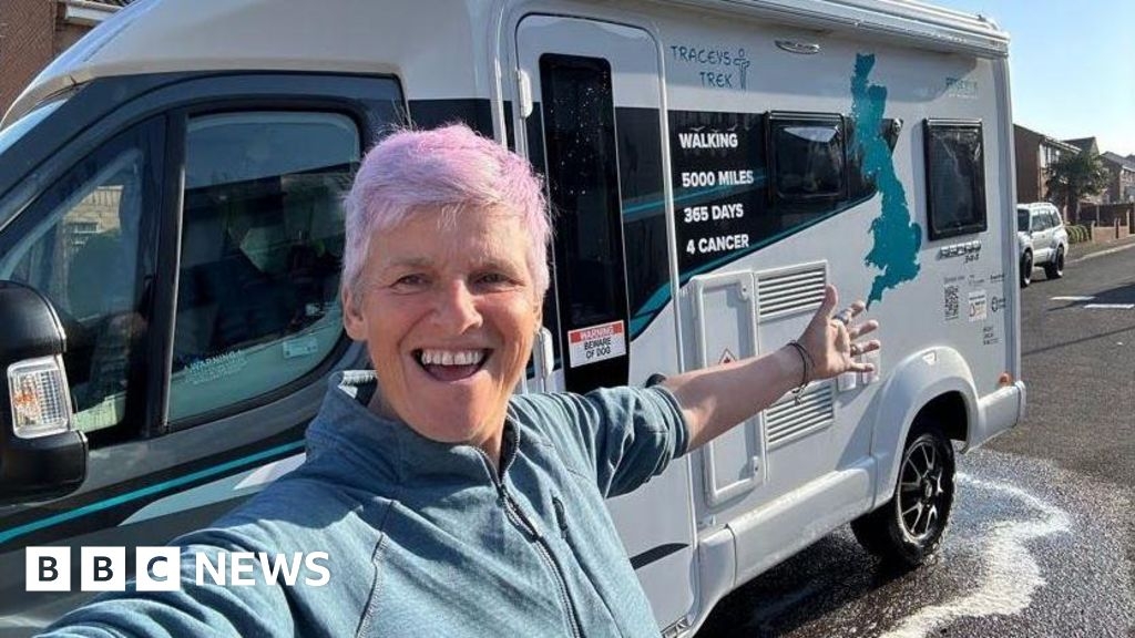 Widow Tracey Howe hits halfway mark in charity challenge in Kent