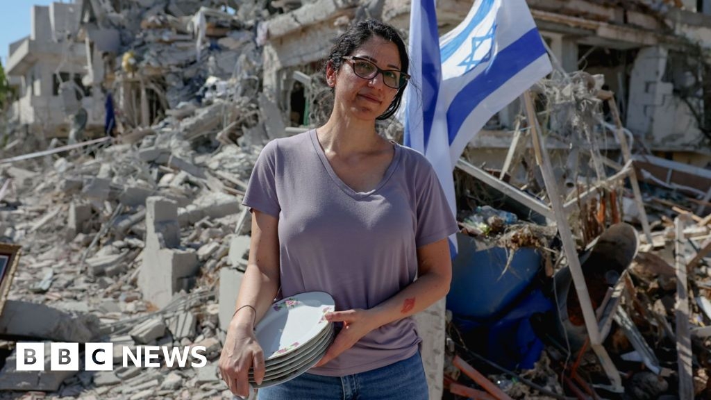 'It's heavy on the heart': Israelis survey damage after Iran missile strike