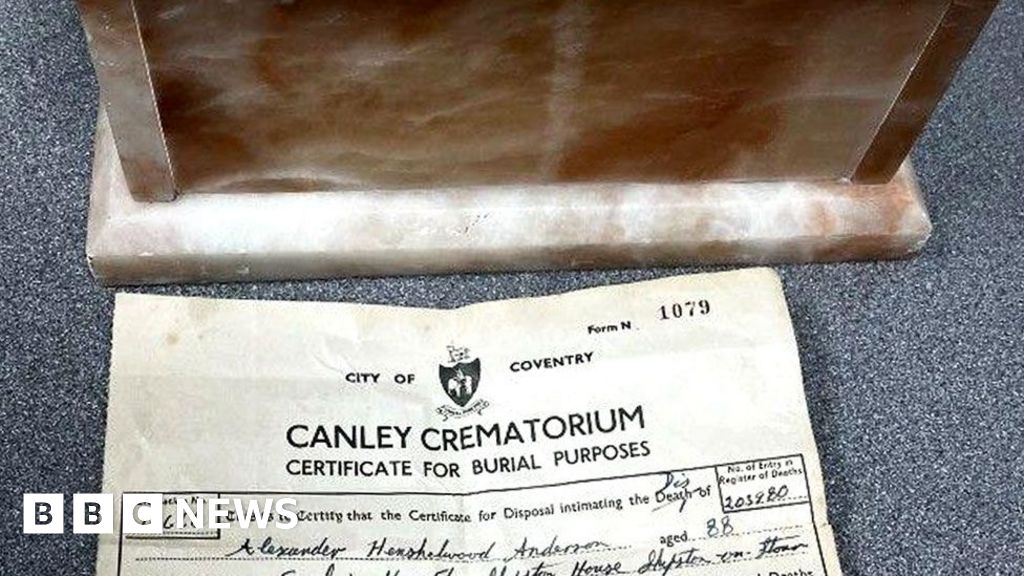Ashes of man born in Victorian era still unclaimed
