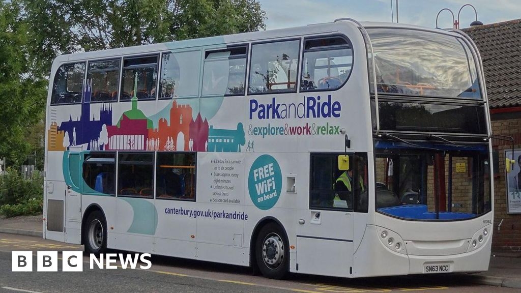 Canterbury to scrap double decker buses from park and ride