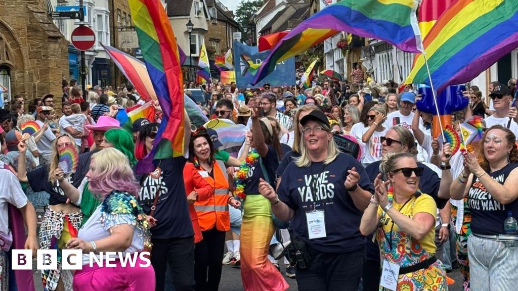 Sherborne Pride celebrations take over town for second year