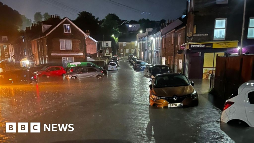 Flash floods after extreme weather hits Kent