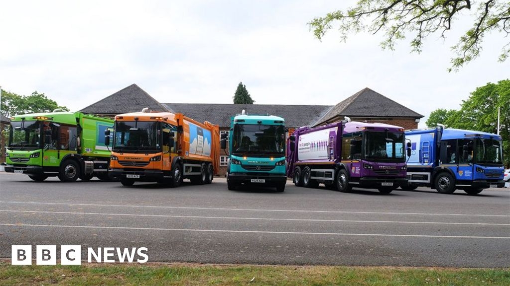 Colourful Lincolnshire bin lorries promote work of charities