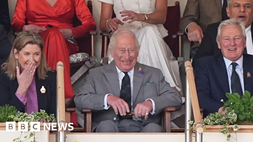 King Charles attends horse show at Windsor Castle
