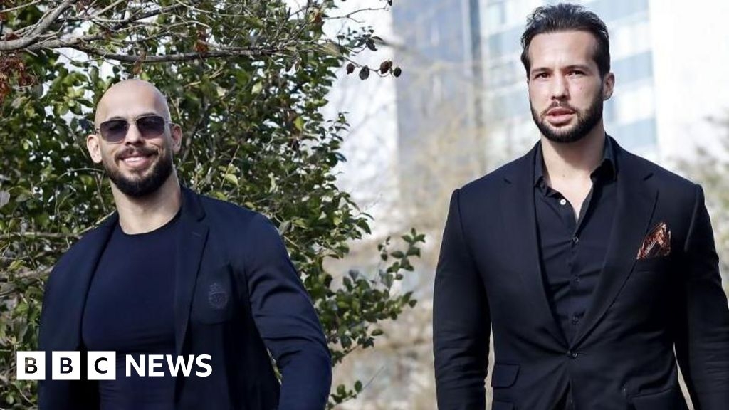 Andrew and Tristan Tate will return to UK to face charges, lawyer says