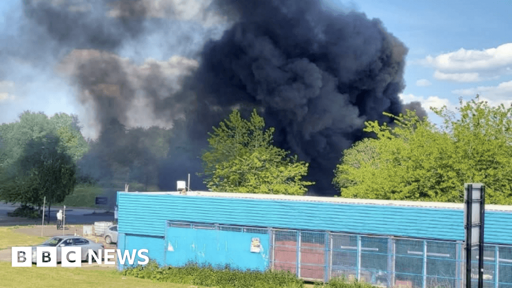 Wigan scrapyard fire leads to thick black smoke across borough