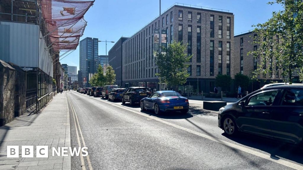 Salford: Bike lane roadworks causing 'gridlock'