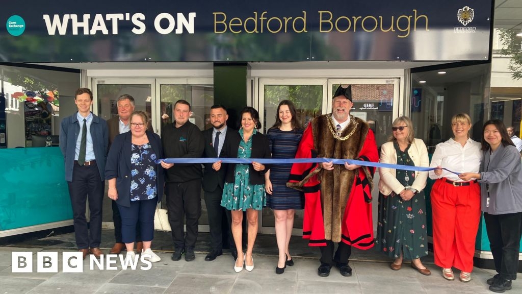 First shop opens in old Debenhams store building in Bedford