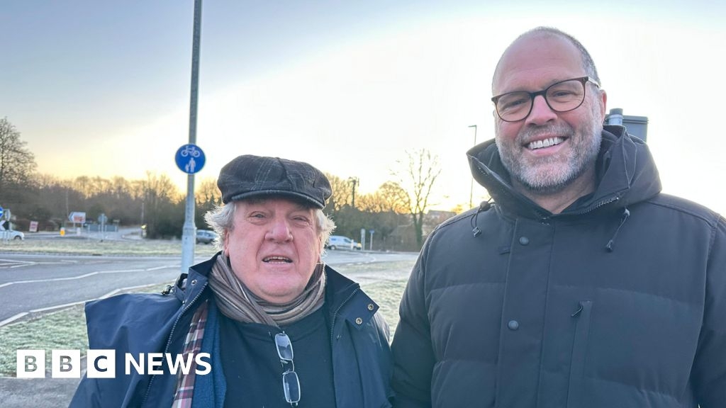 Martin Bayfield opposes a new solar farm in Northamptonshire