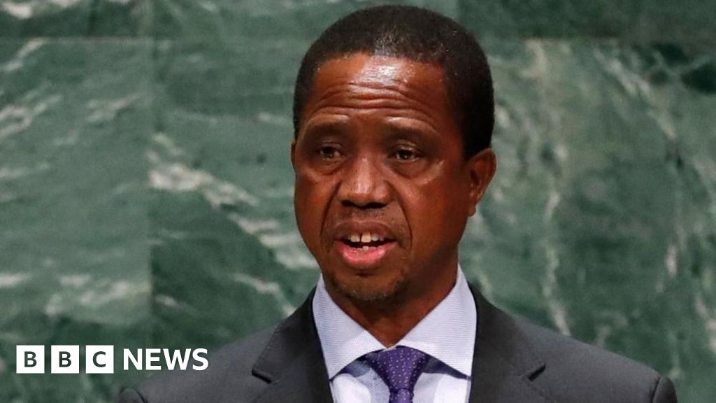 Edgar Lungu: Zambia's former president dies aged 68