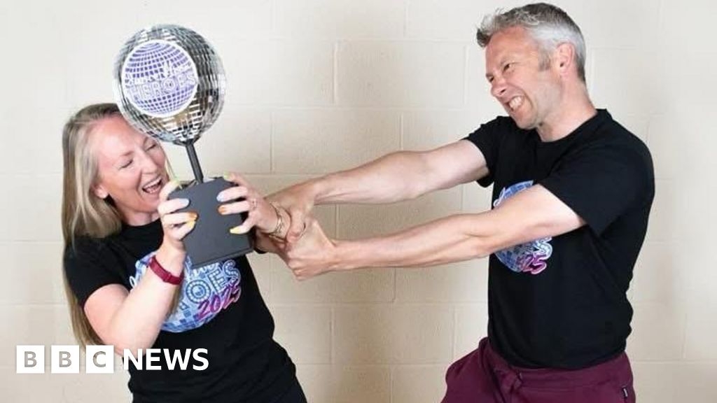 Staffordshire couple compete against each other in dance final