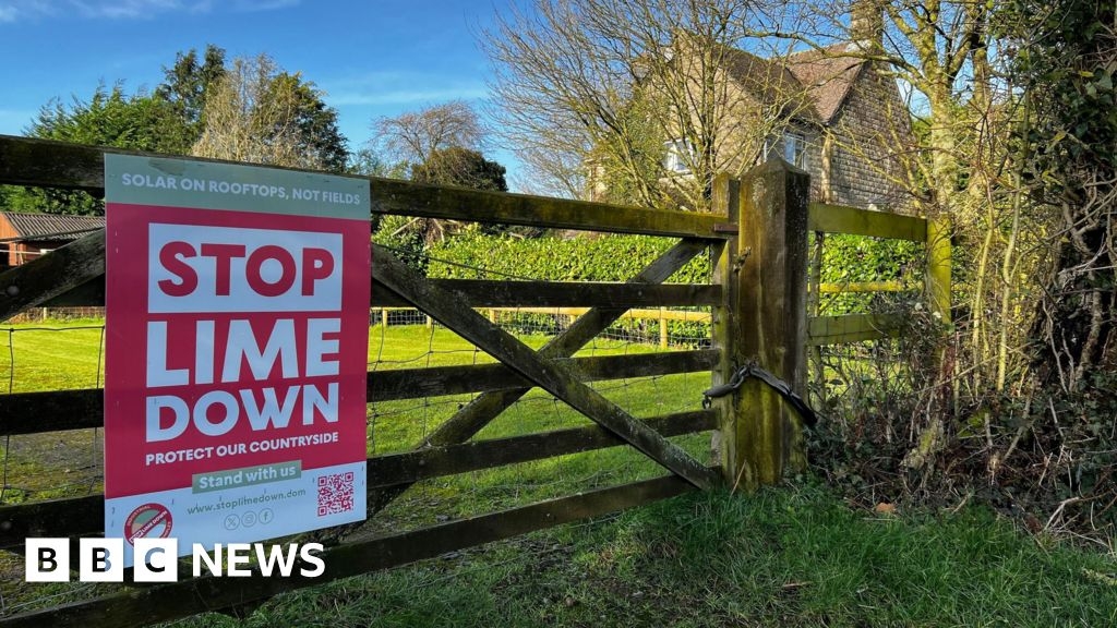 'Well-connected people trying to stop solar park being built'