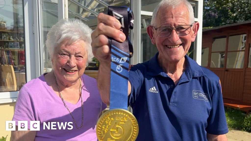 The 83-year-old runner who has finished every London Marathon