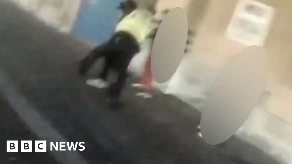 Video by Dorset Police shows dismissed officer arresting teen