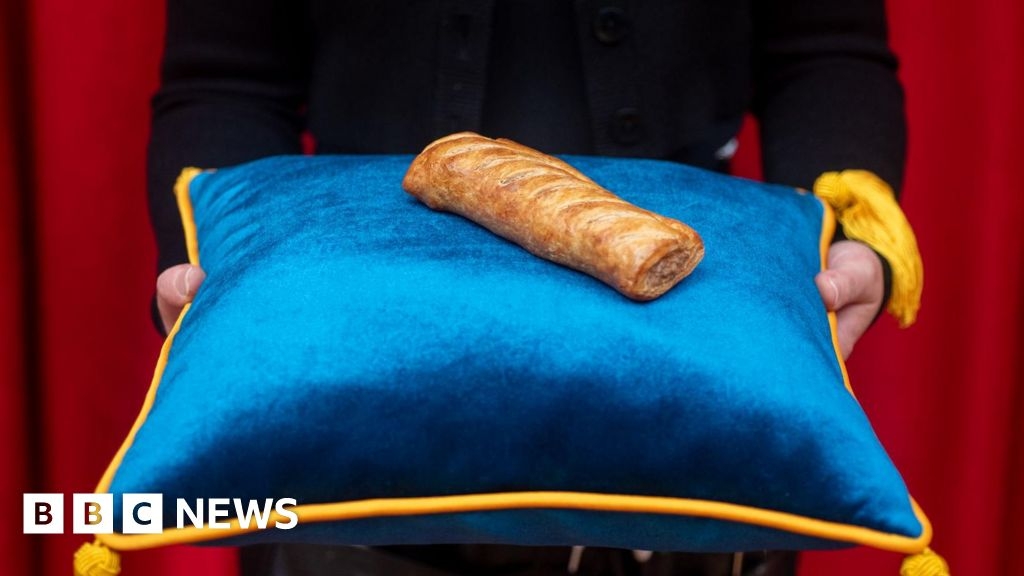 Greggs sausage roll immortalised at Madame Tussauds wax museum