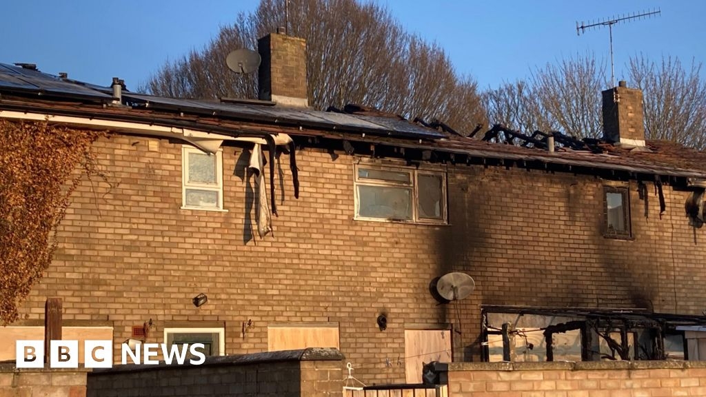 Bury St Edmunds homes damaged in large fire