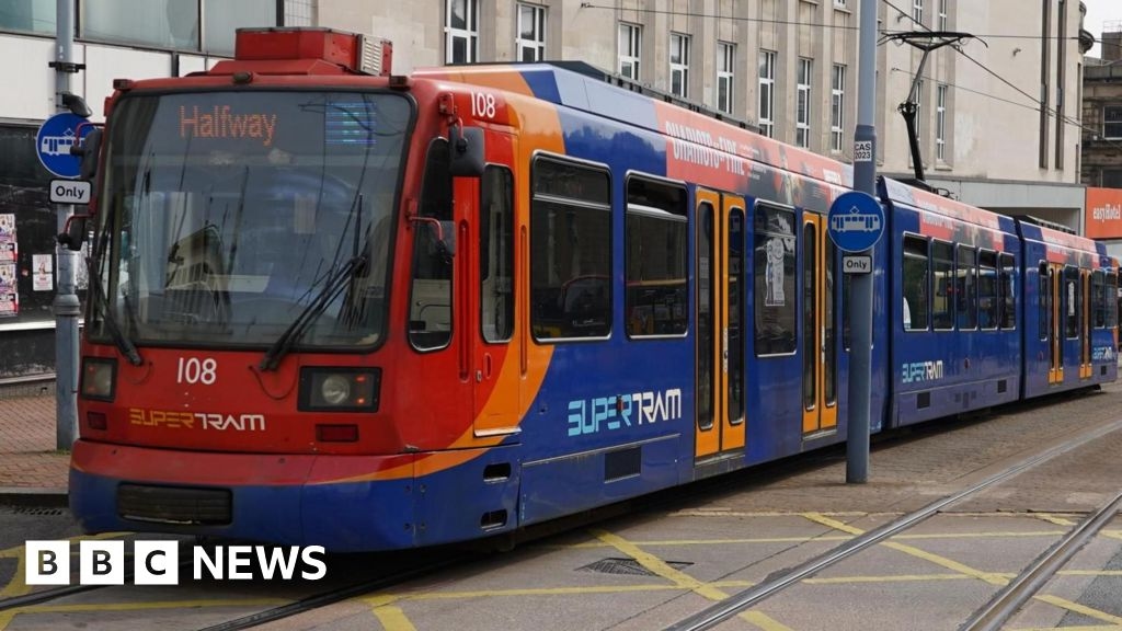 Sheffield tram route to be served by replacement bus during works