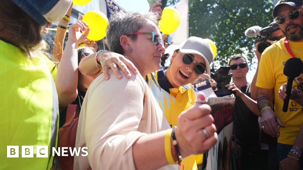British-Israeli hostage 'so happy' to be in UK