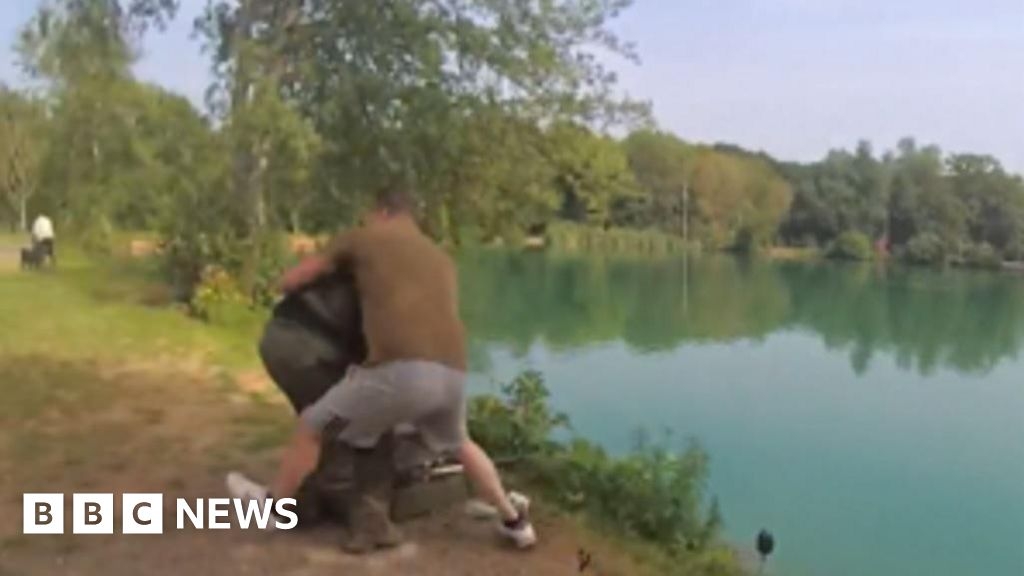 Father and son attacked officers when asked to show fishing licences