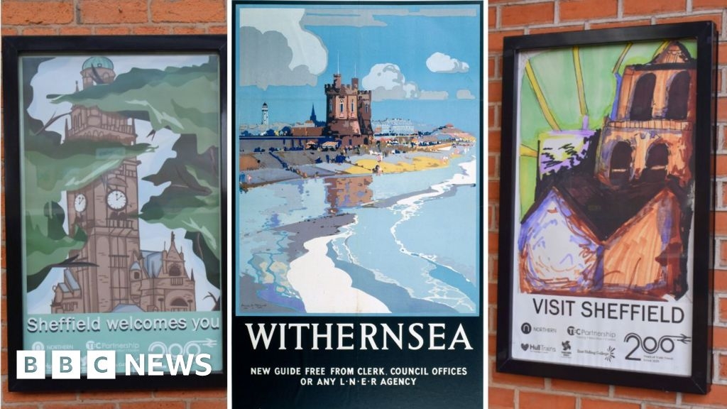 Yorkshire students revive the classic railway poster