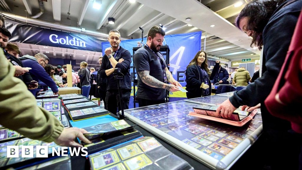 Card collectors gather for major trading card event in Surrey