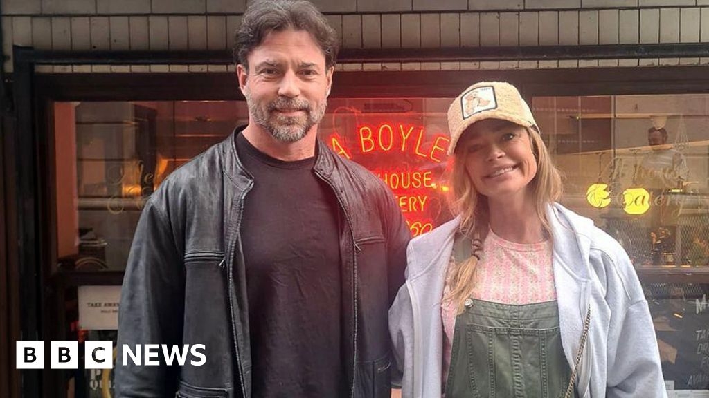 Denise Richards: Hollywood star tries Scouse pie in Liverpool visit