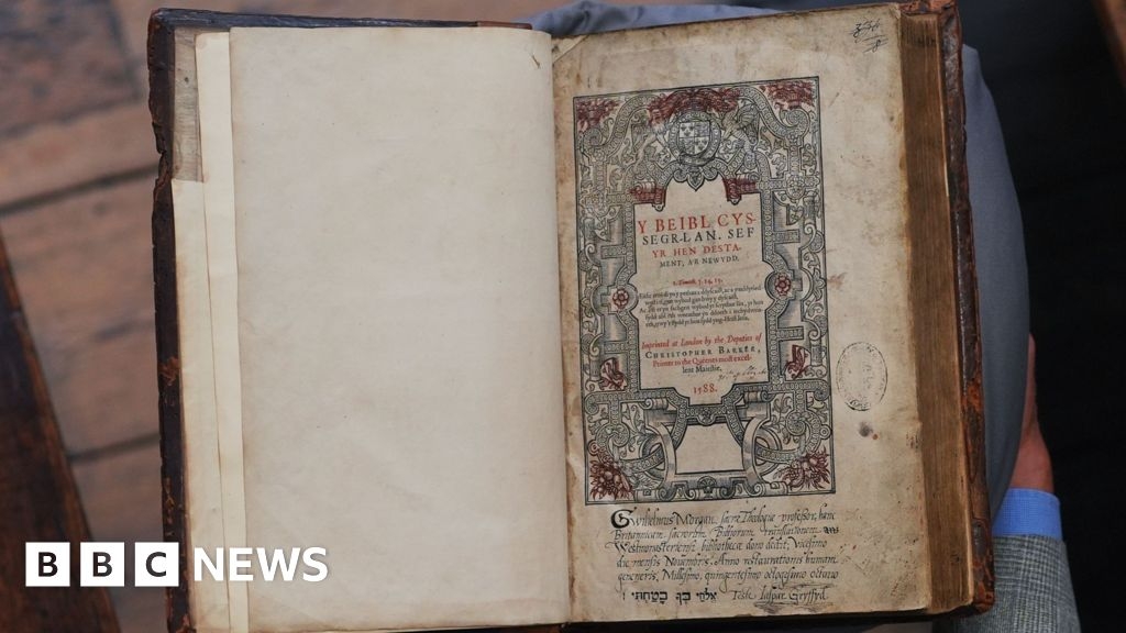 Rare Welsh-language Bible to be displayed at St Davids Cathedral