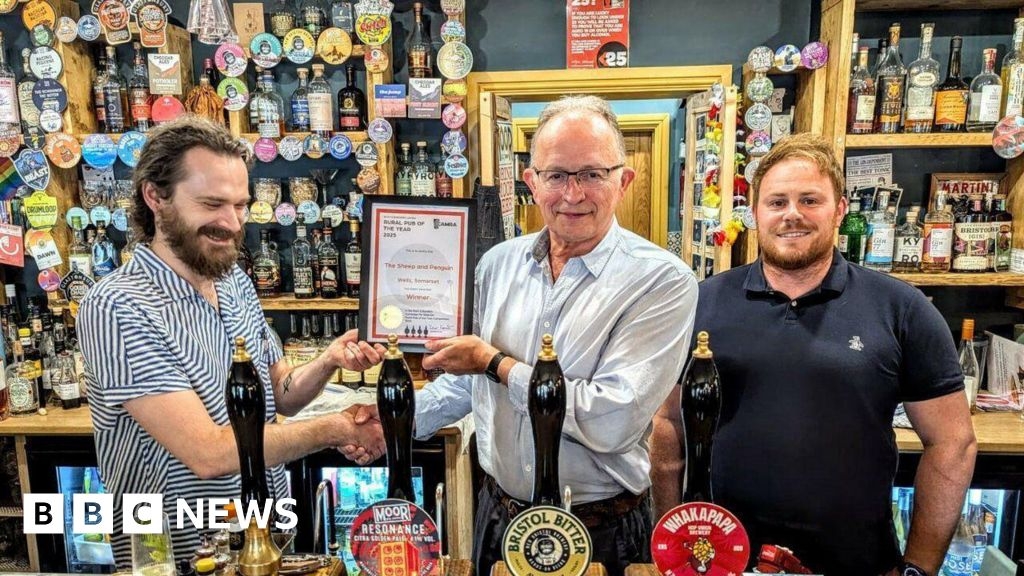 Somerset pub The Sheep and Penguin 'validated' by CAMRA award